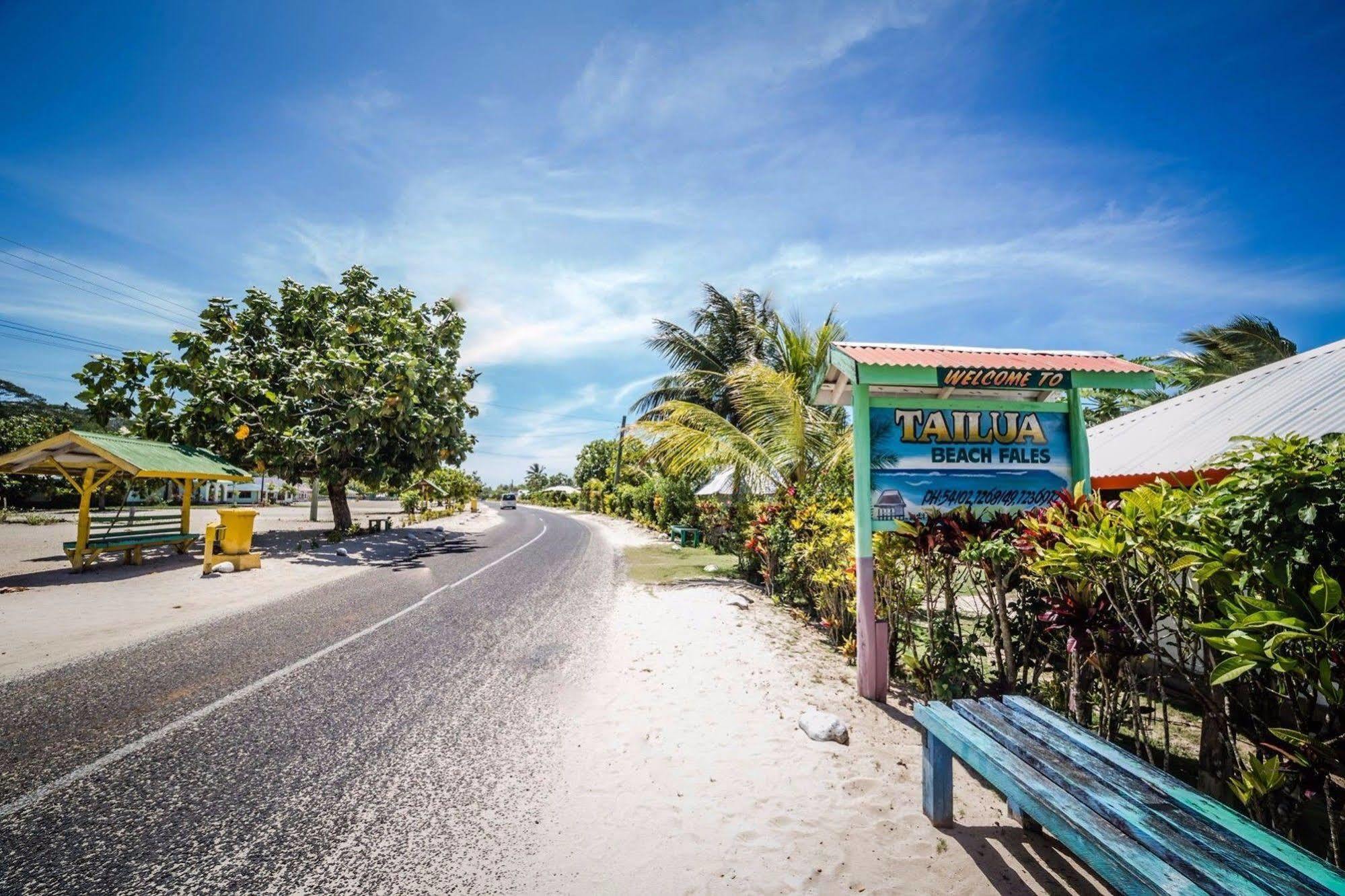 Tailua Beach Fales Manase エクステリア 写真